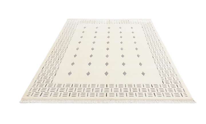 5' 7 x 8' Hand Knotted Darya Wool Rug