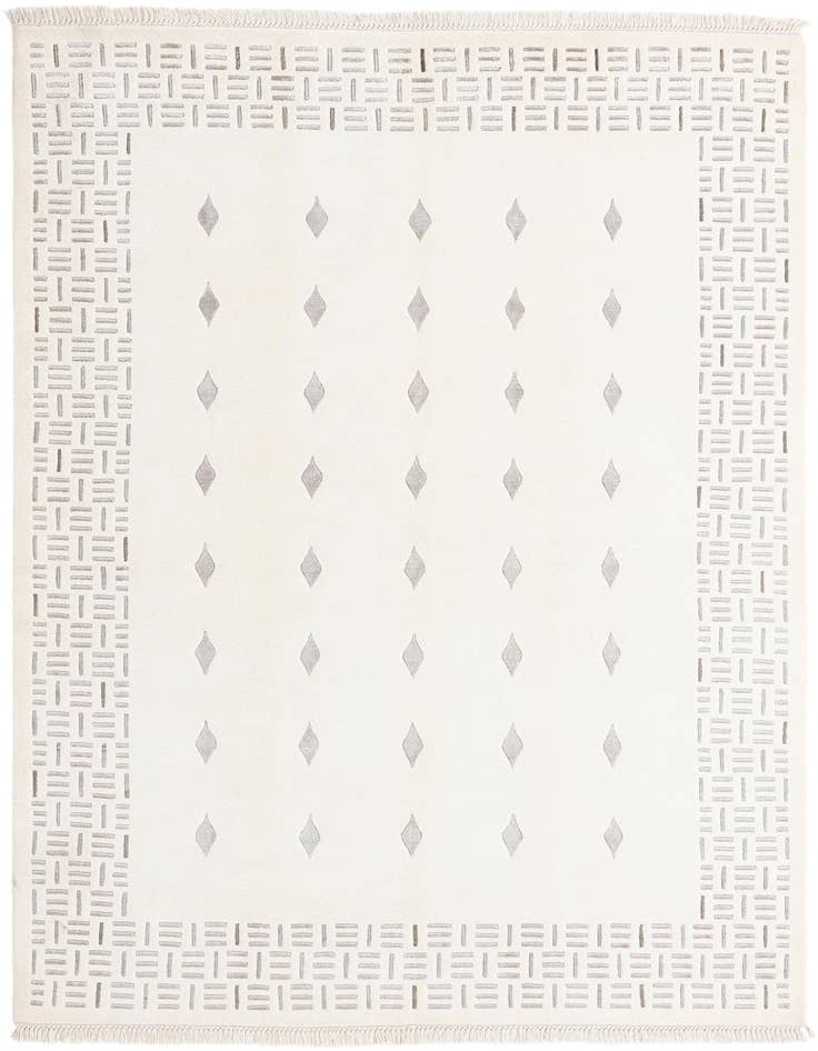 Detail image of 5' 7 x 8' Hand Knotted Darya Wool Rug