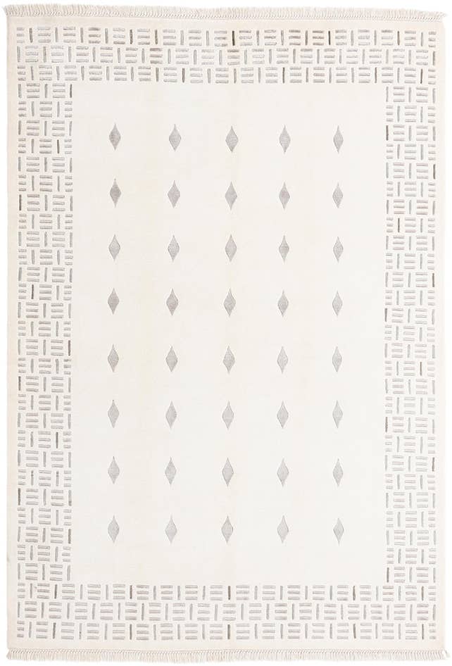 Detail image of 5' 7 x 8' Hand Knotted Darya Wool Rug