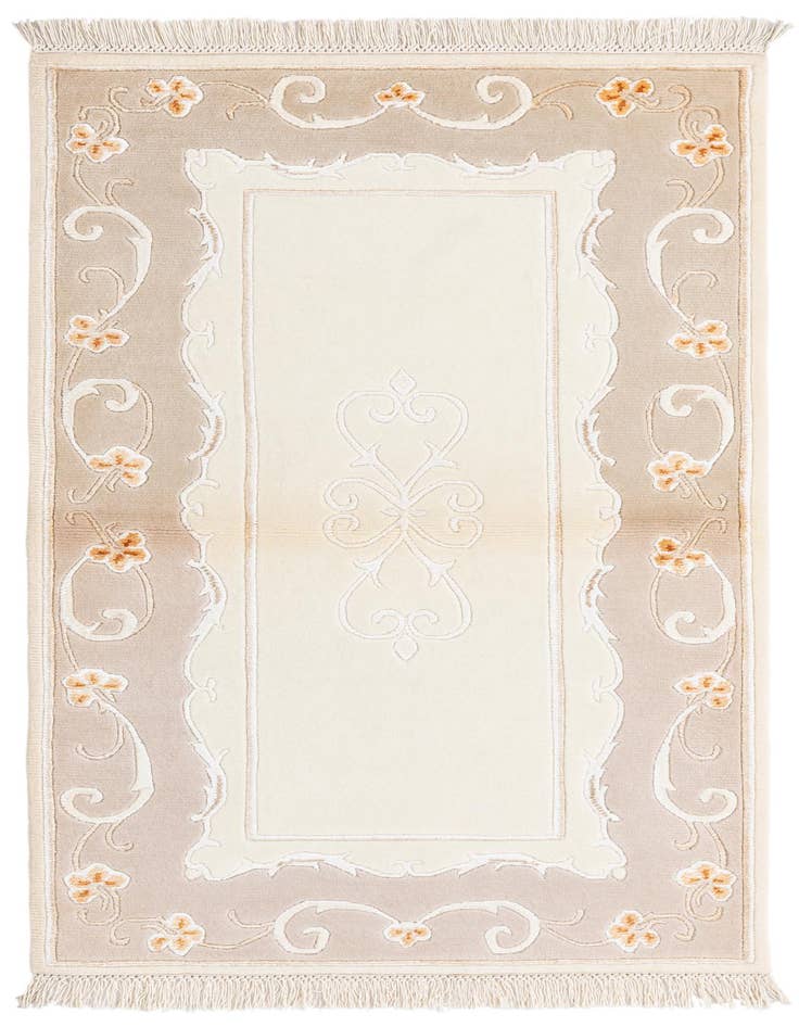Detail image of 2' 8 x 5' Hand Knotted Darya Wool Rug