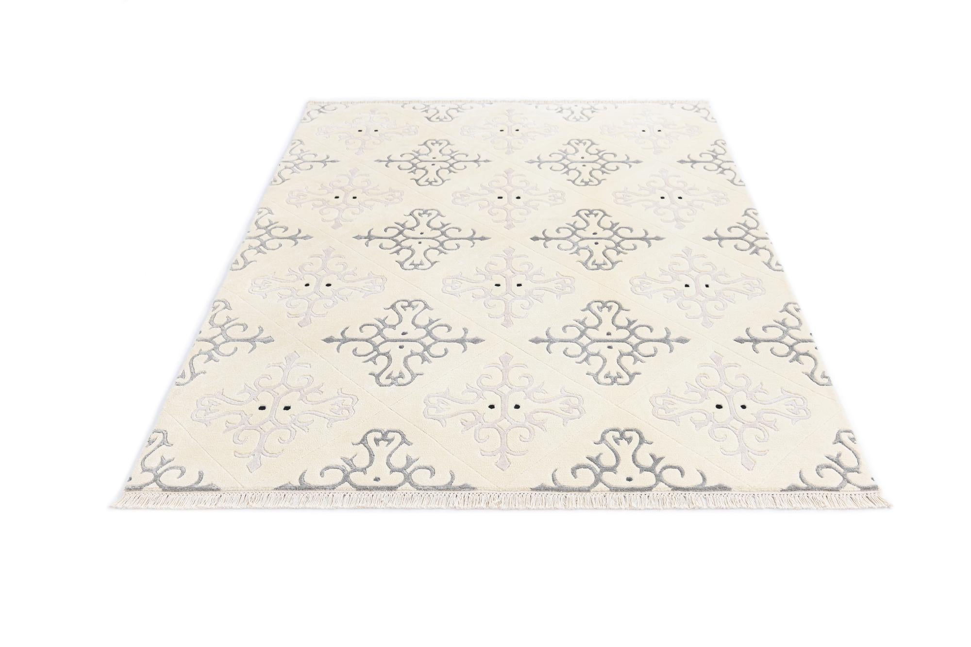 5' x 6' 10 Hand Knotted Darya Rug