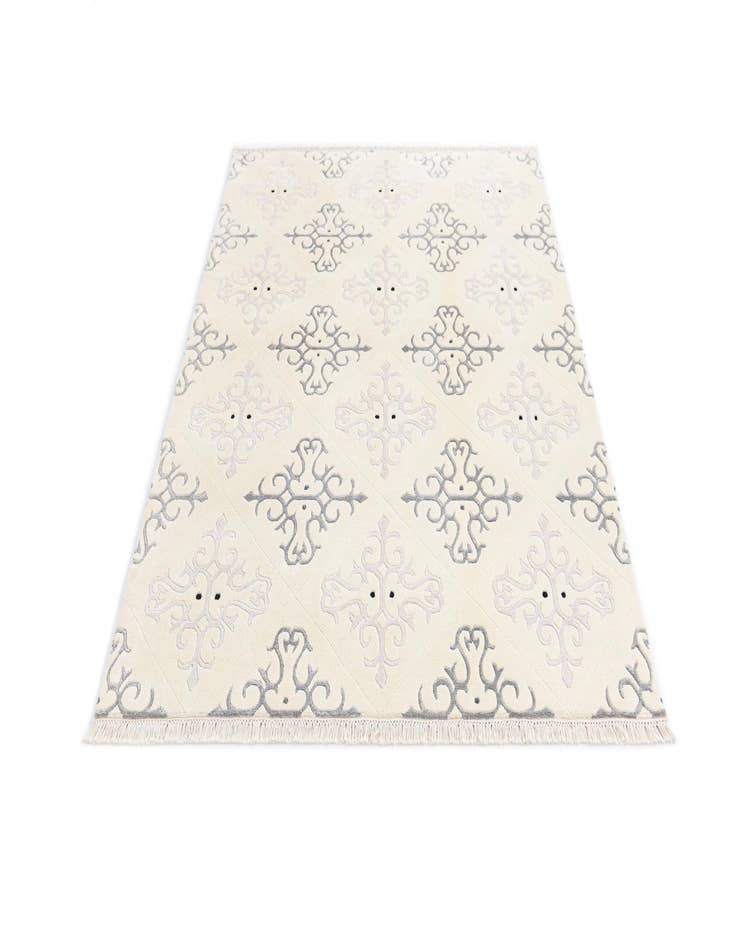 Detail image of 5' x 6' 10  Hand Knotted Darya Rug