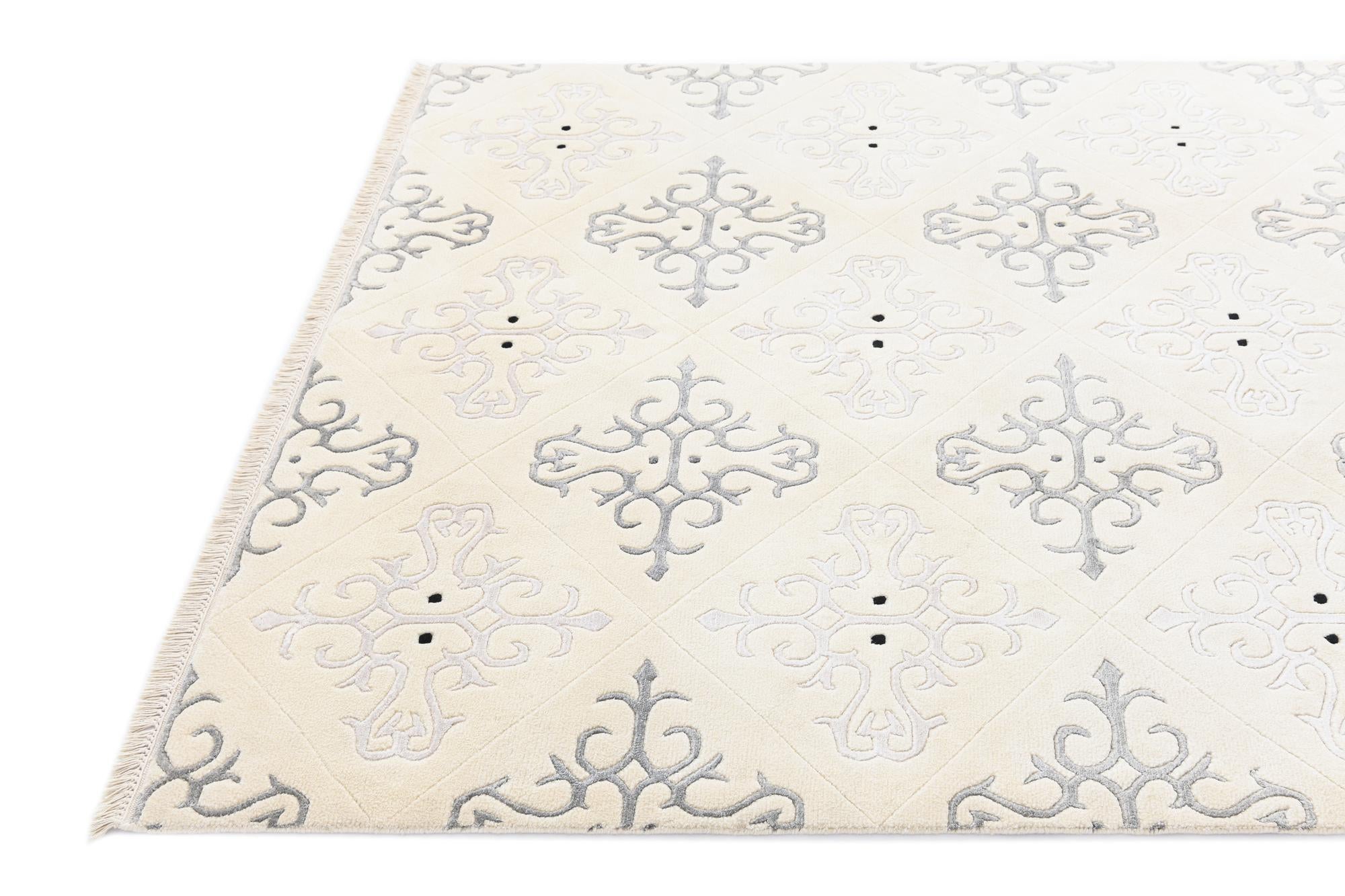5' x 6' 10 Hand Knotted Darya Rug