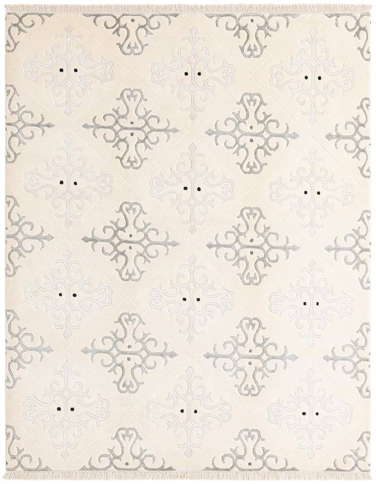 Detail image of 5' x 6' 10 Hand Knotted Darya Rug
