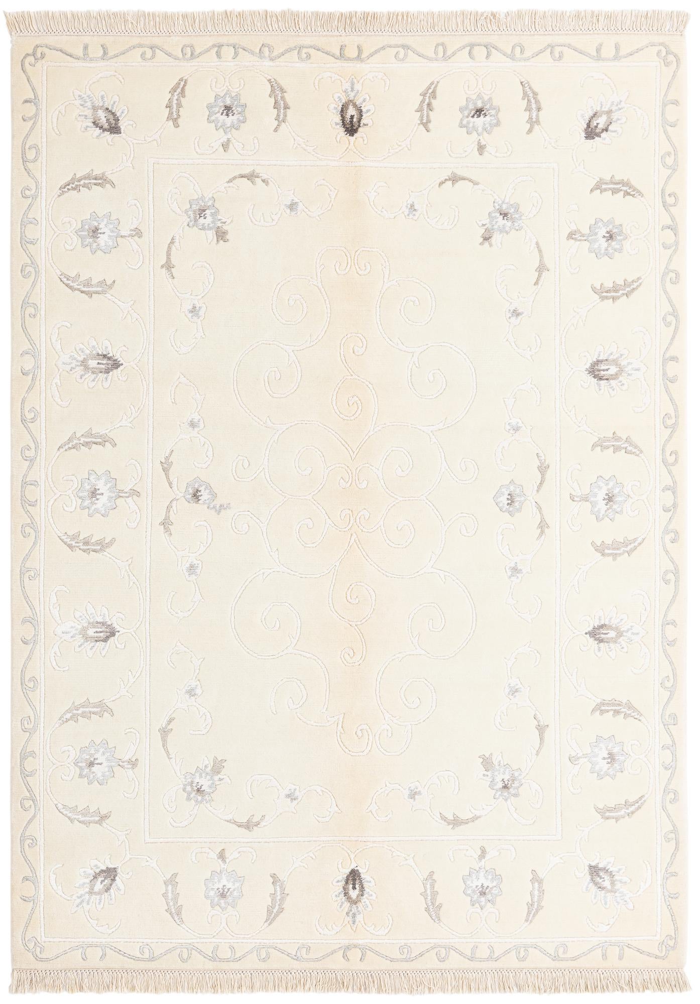 4' 9 x 6' 7 Hand Knotted Darya Rug