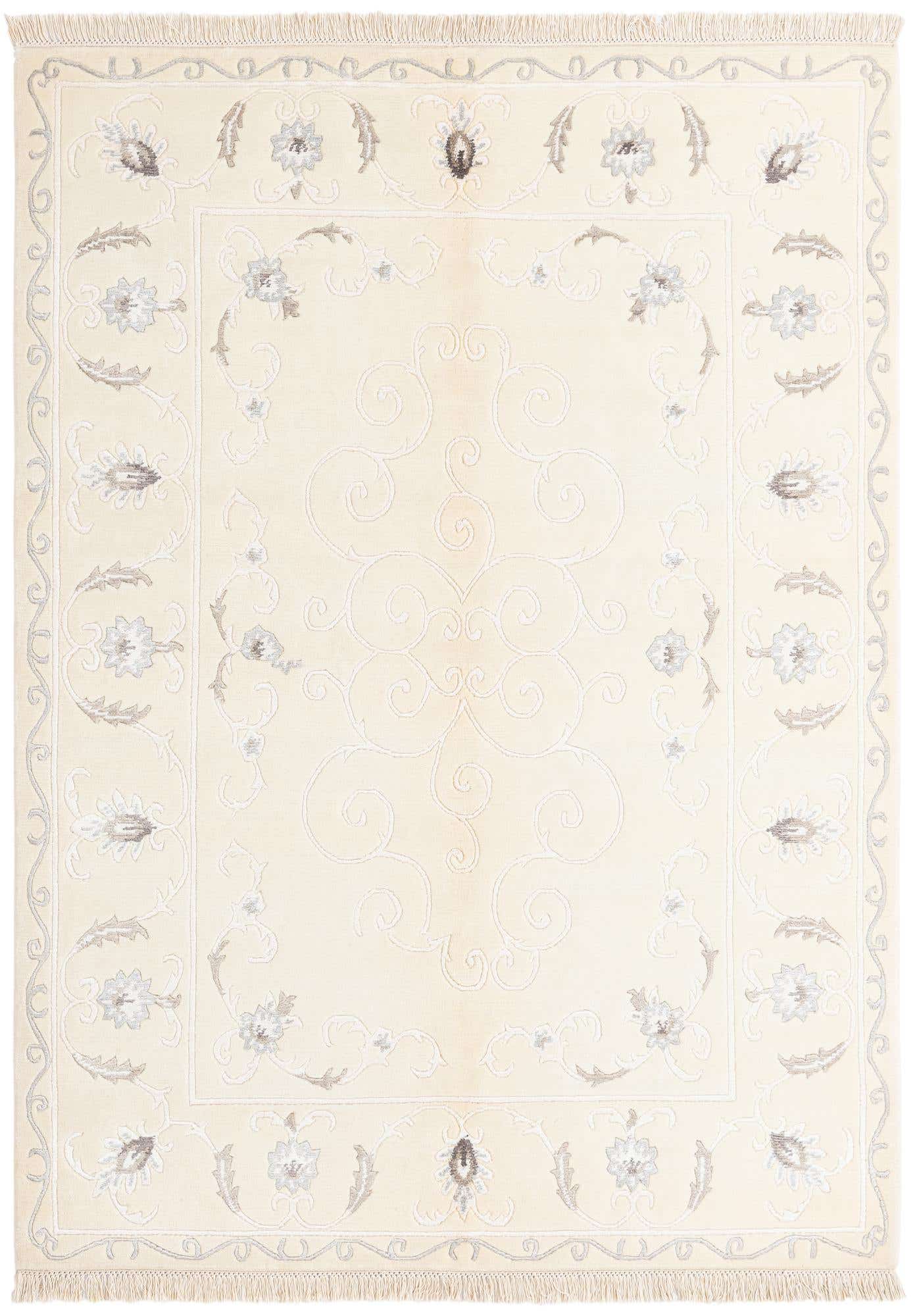 4' 9 x 6' 7 Hand Knotted Darya Rug