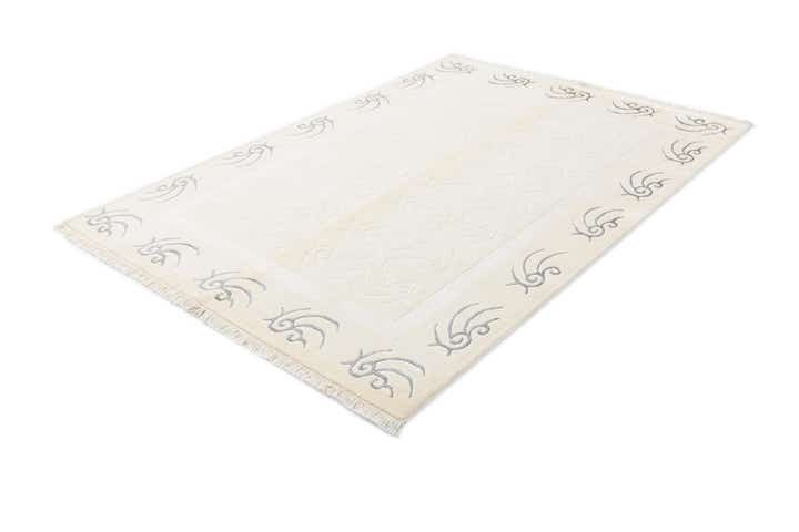 4' 9 x 6' 8 Hand Knotted Darya Wool Rug