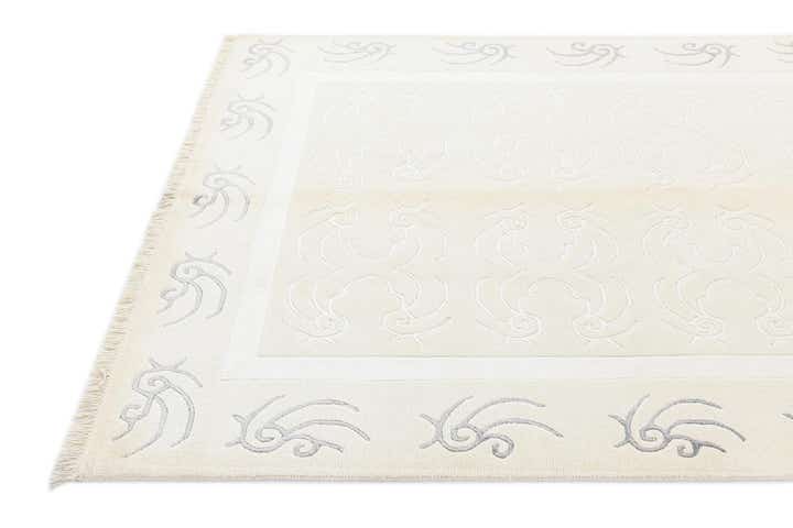 4' 9 x 6' 8 Hand Knotted Darya Wool Rug