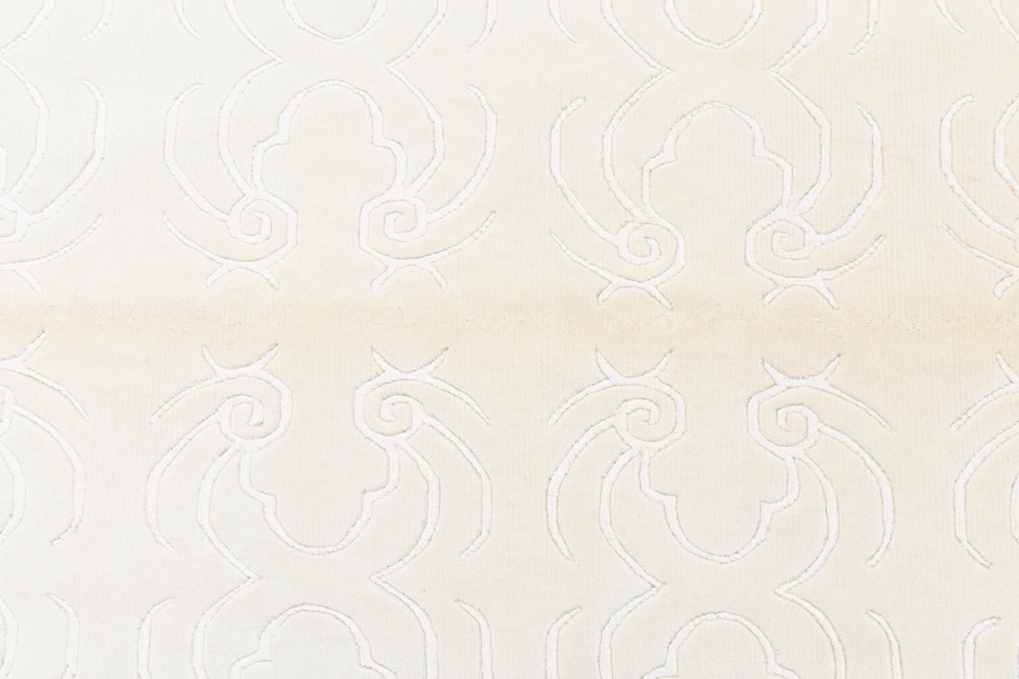 4' 9 x 6' 8 Hand Knotted Darya Wool Rug