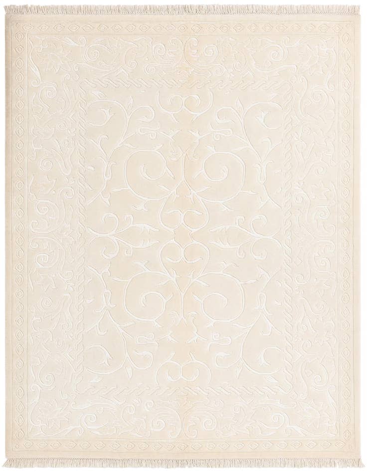 Detail image of 4' 11 x 6' 9 Hand Knotted Darya Wool Rug