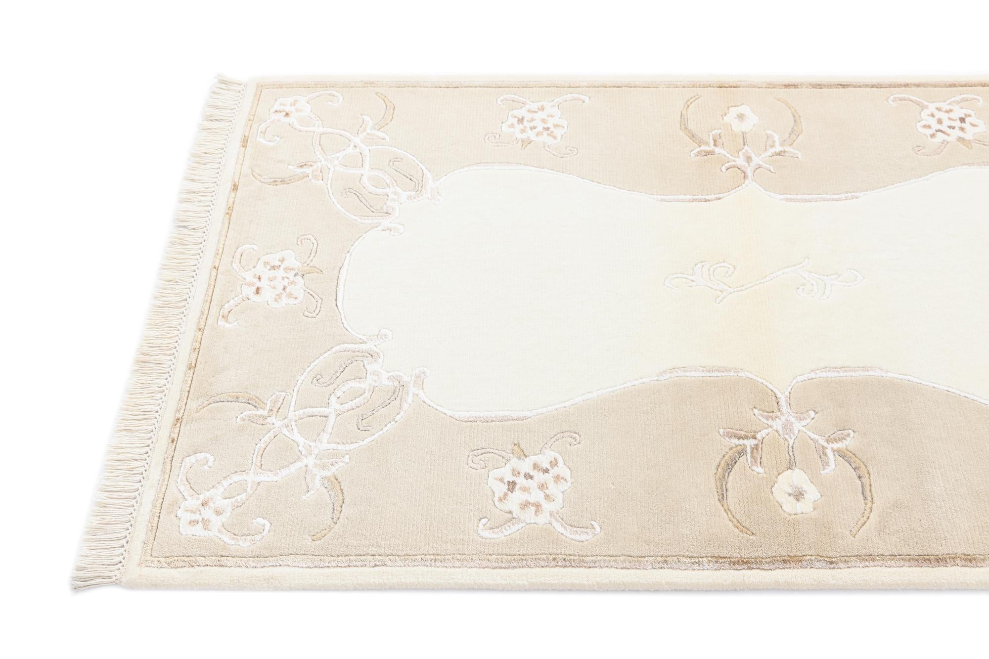 2' 9 x 5' 1 Hand Knotted Darya Rug
