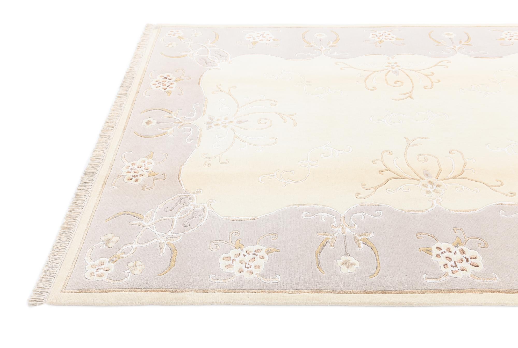 5' 9 x 8' 1 Hand Knotted Darya Rug