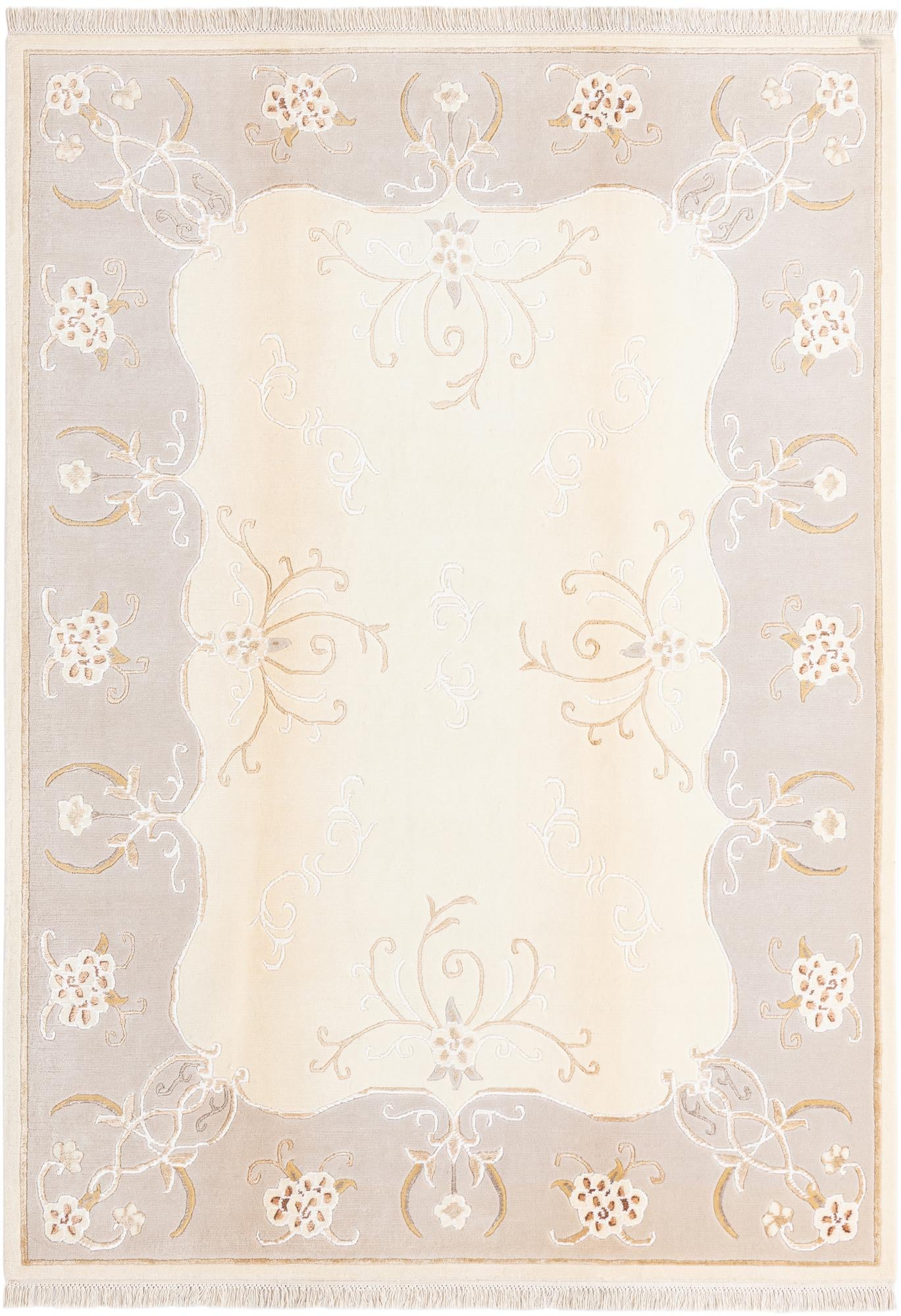5' 9 x 8' 1 Hand Knotted Darya Rug