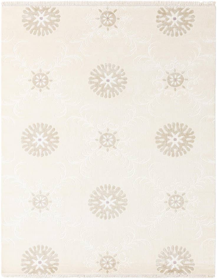 Detail image of 5' 6 x 8' Hand Knotted Darya Wool Rug