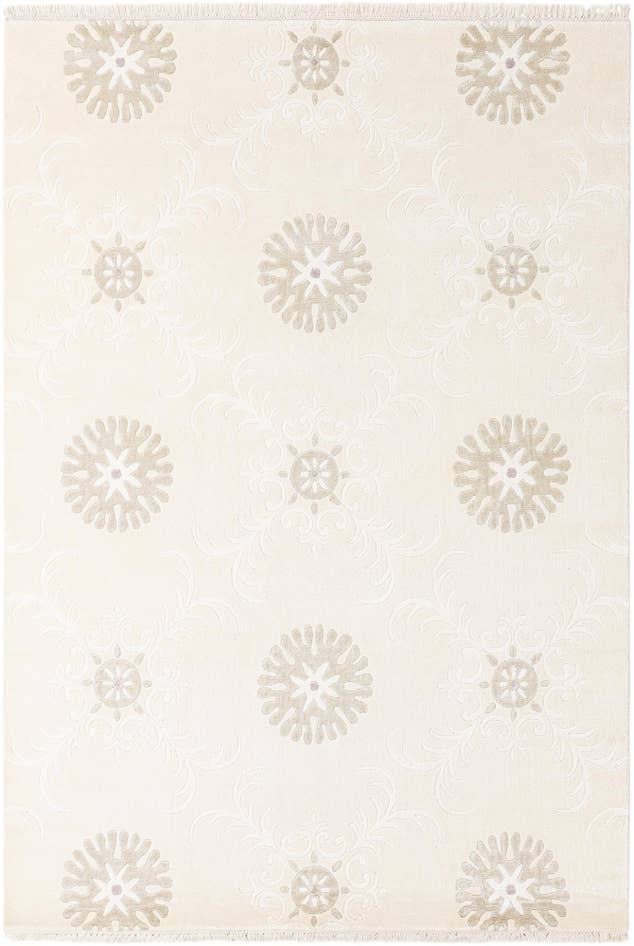 Detail image of 5' 6 x 8' Hand Knotted Darya Wool Rug