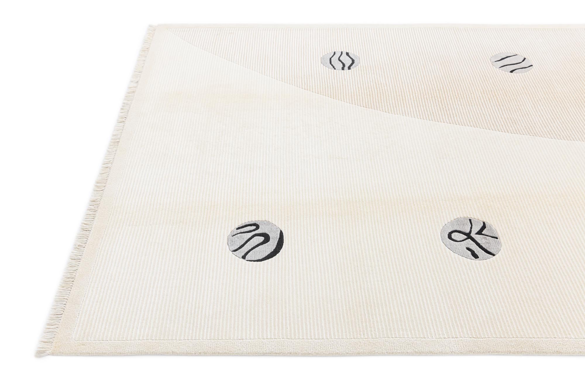 5' 6 x 7' 10 Hand Knotted Darya Wool Rug