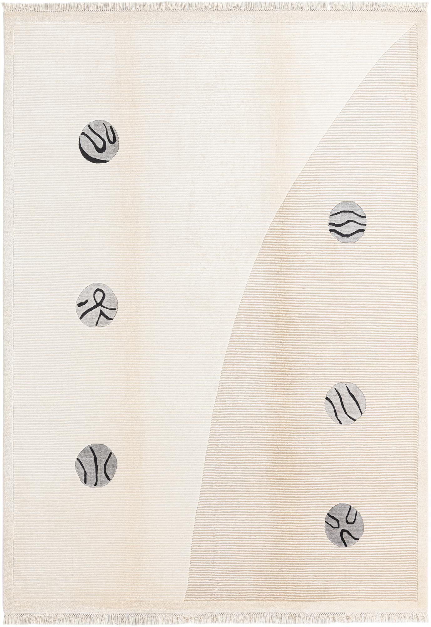5' 6 x 7' 10 Hand Knotted Darya Wool Rug