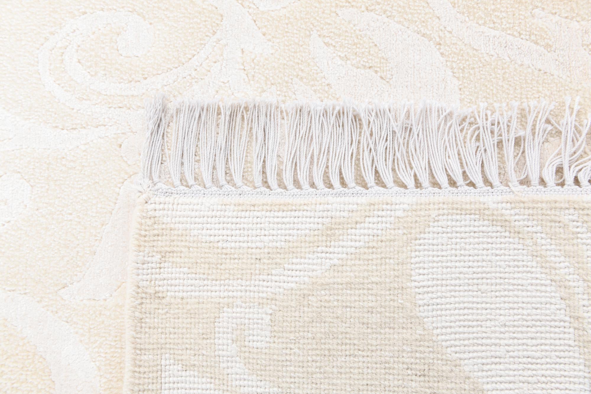 5' 8 x 8' 2 Hand Knotted Darya Wool Rug