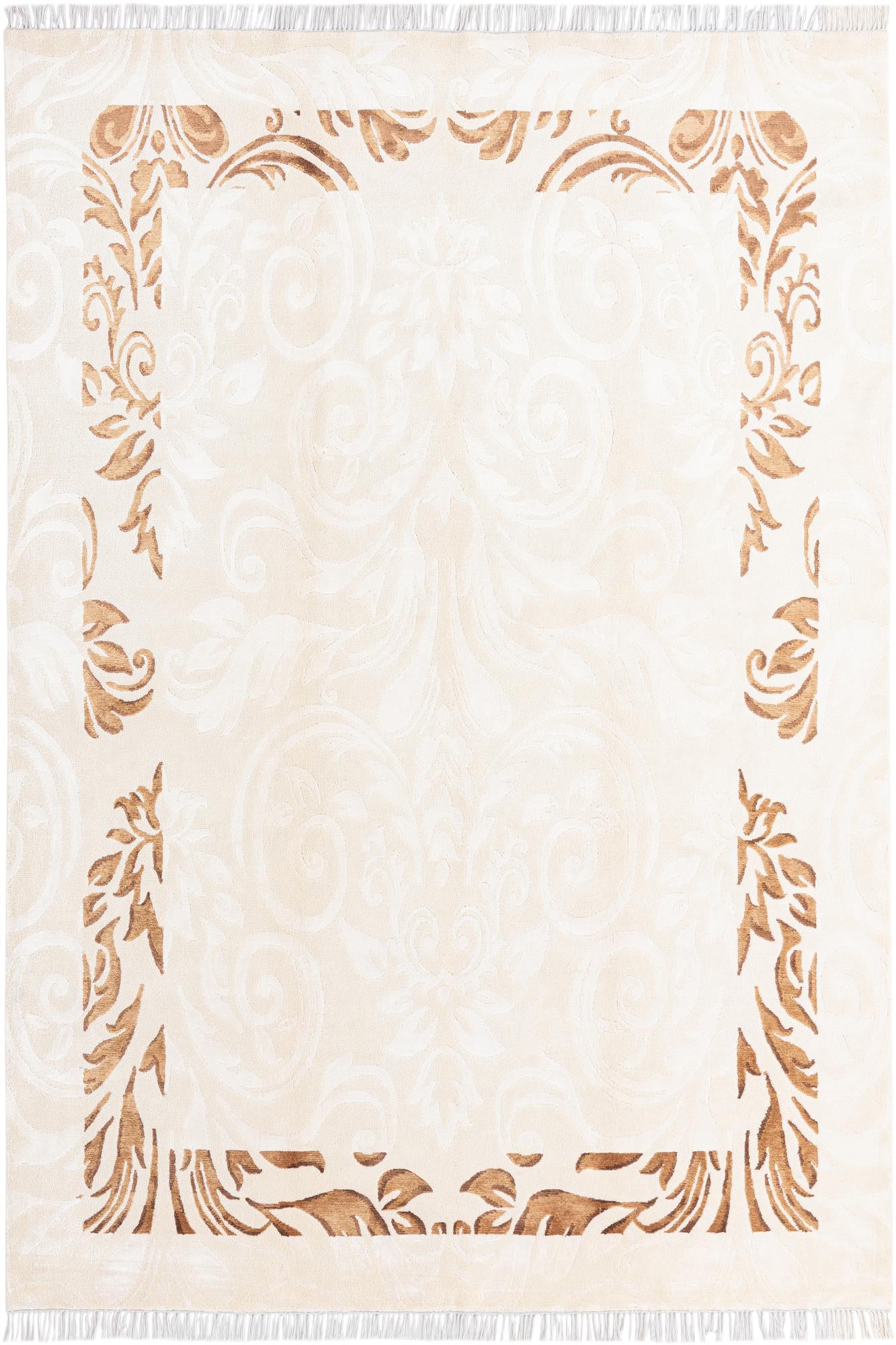 5' 8 x 8' 2 Hand Knotted Darya Wool Rug