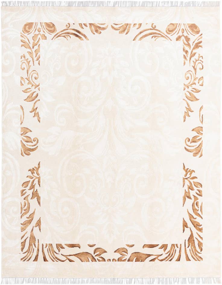 Detail image of 5' 8 x 8' 2 Hand Knotted Darya Wool Rug