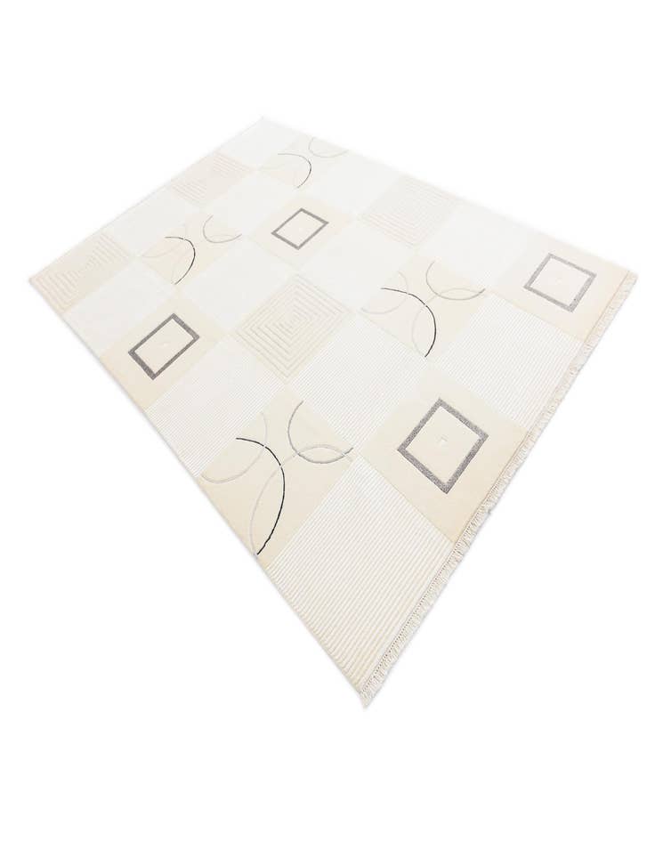 Detail image of 6' 7 x 9' 10  Hand Knotted Darya Rug