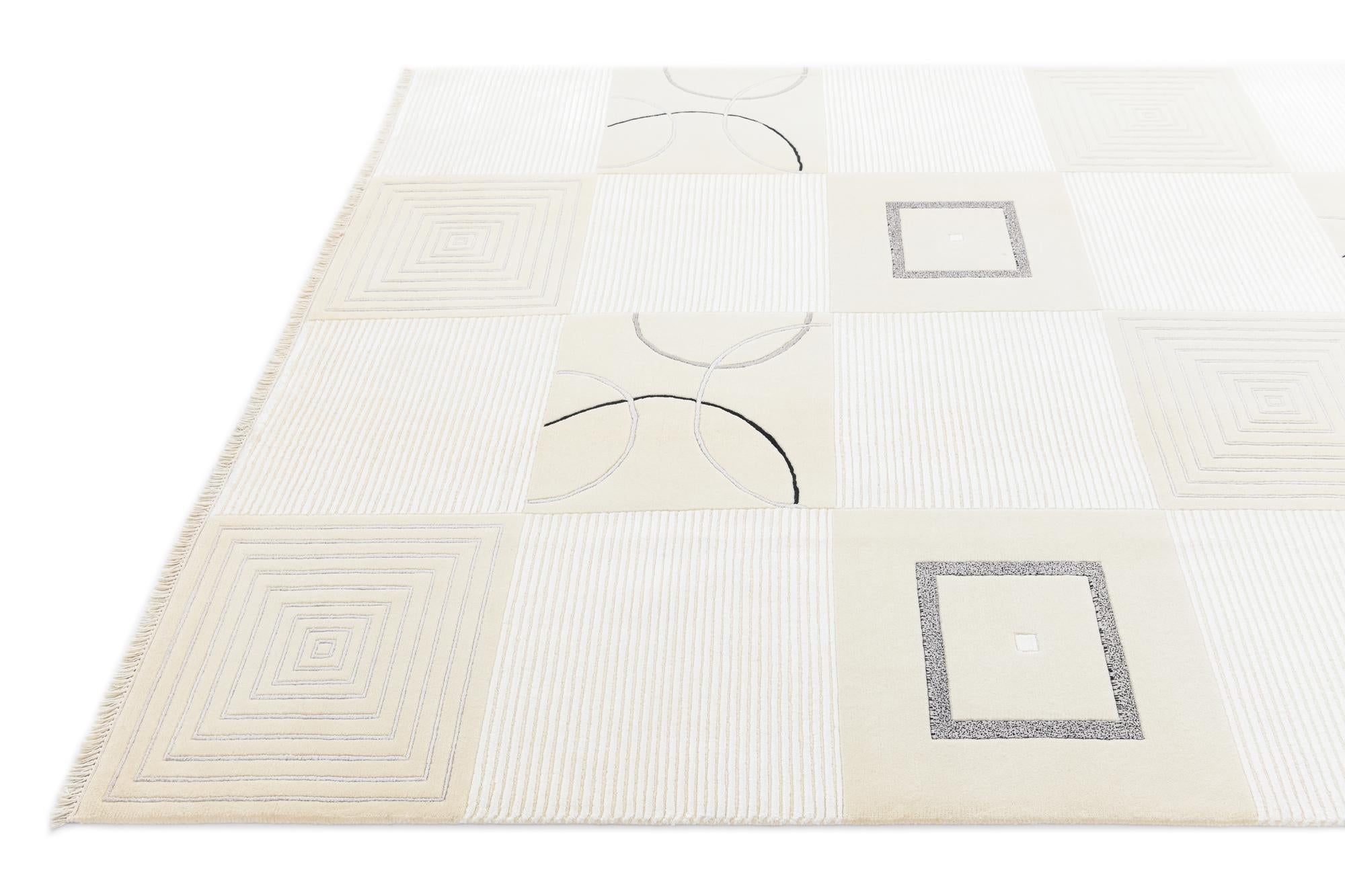 6' 7 x 9' 10 Hand Knotted Darya Rug