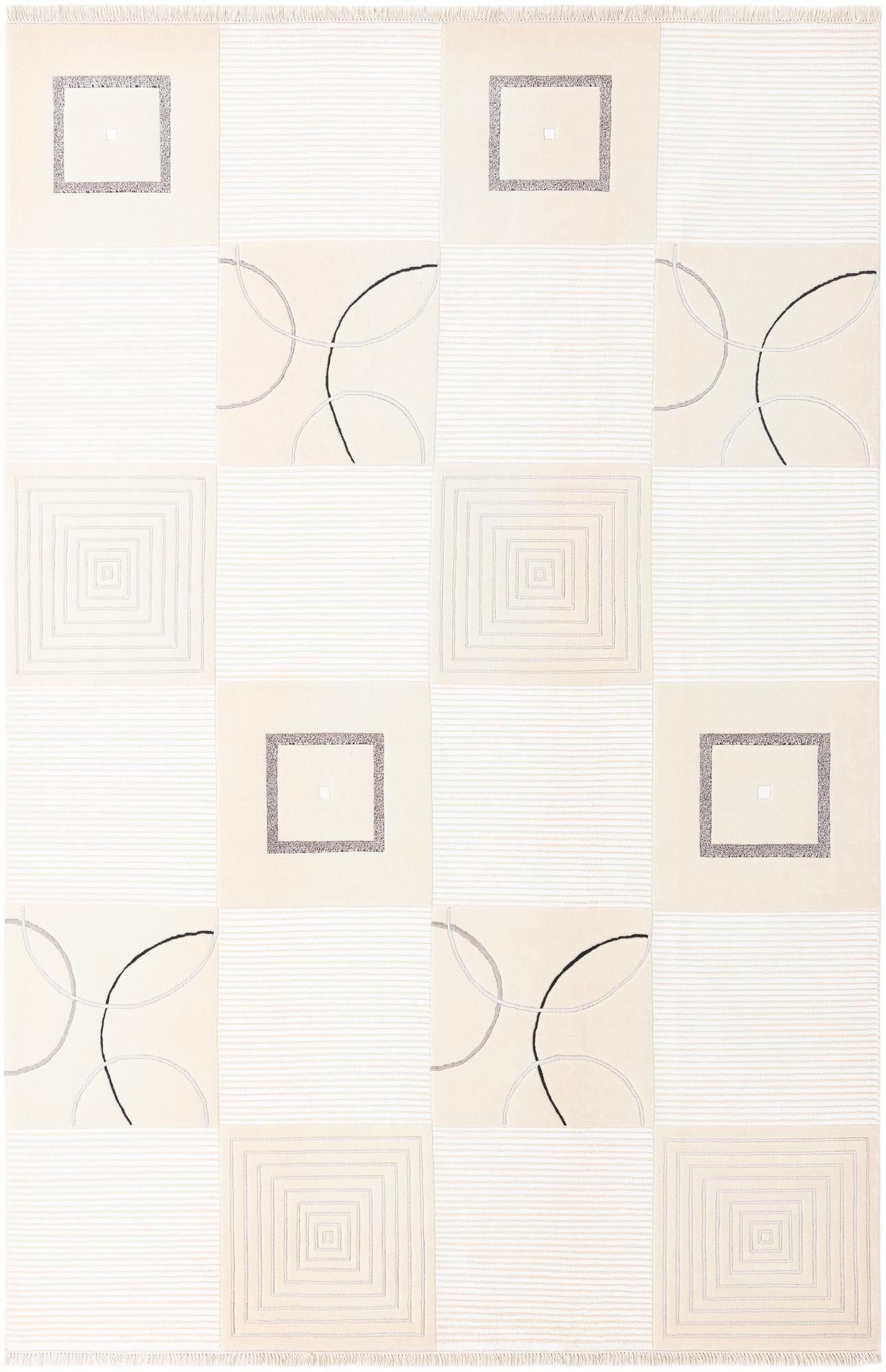 6' 7 x 9' 10 Hand Knotted Darya Rug