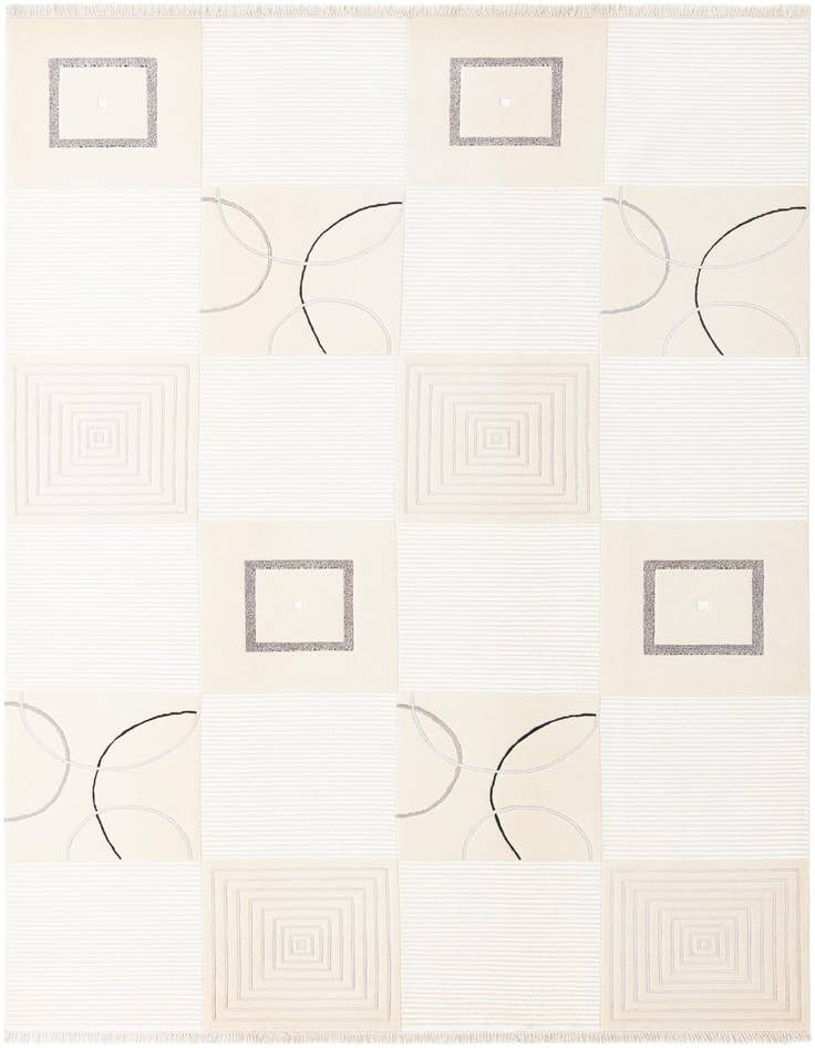 Detail image of 6' 7 x 9' 10 Hand Knotted Darya Rug