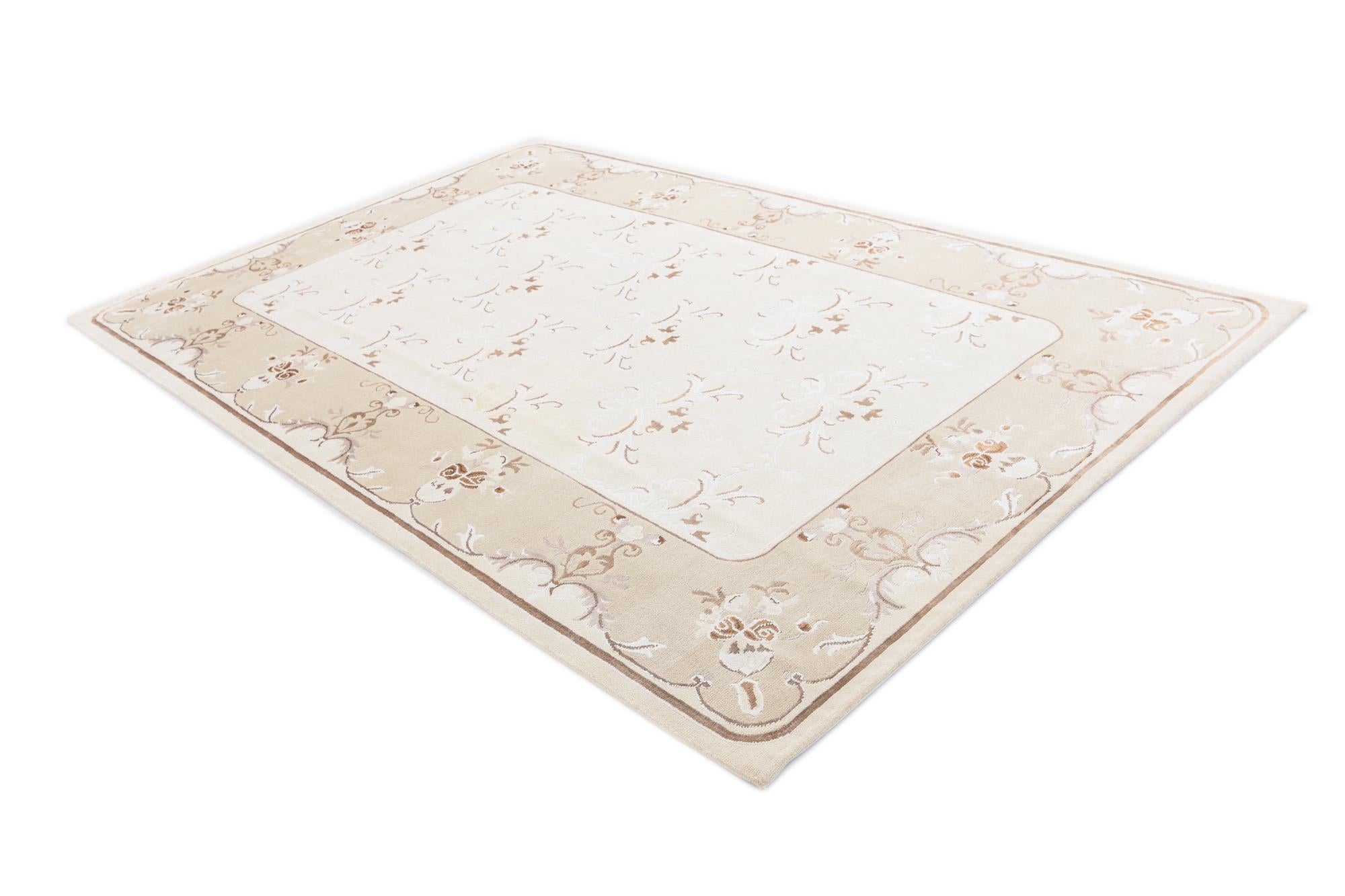 6' 8 x 10' 1 Hand Knotted Darya Rug