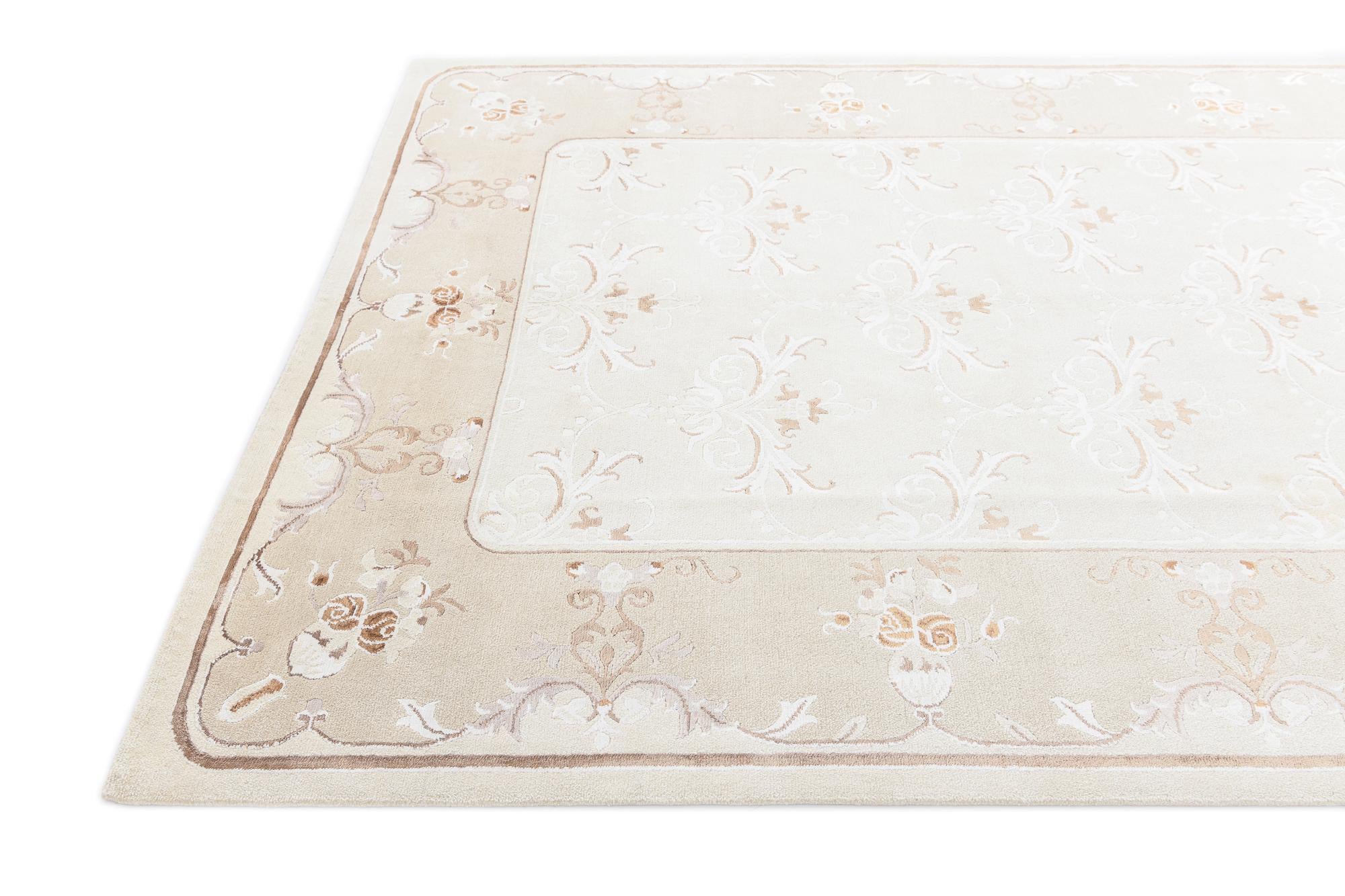 6' 8 x 10' 1 Hand Knotted Darya Rug