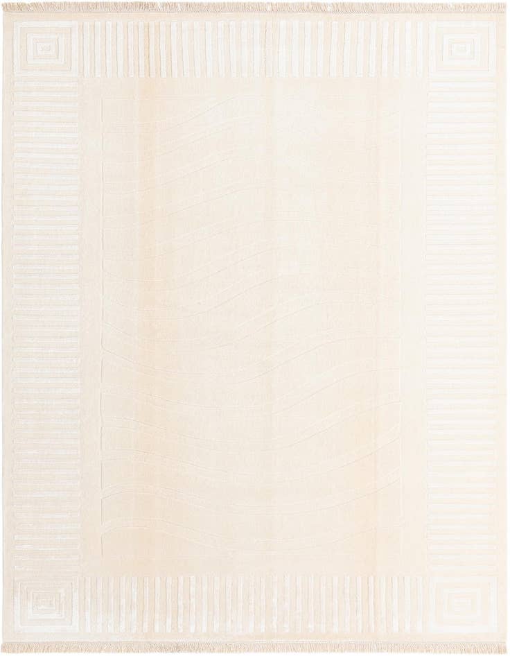 Detail image of 6' 7 x 9' 9 Hand Knotted Darya Wool Rug