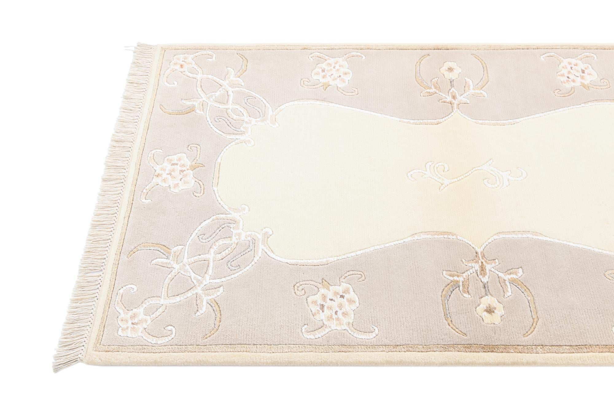 2' 9 x 5' Hand Knotted Darya Rug