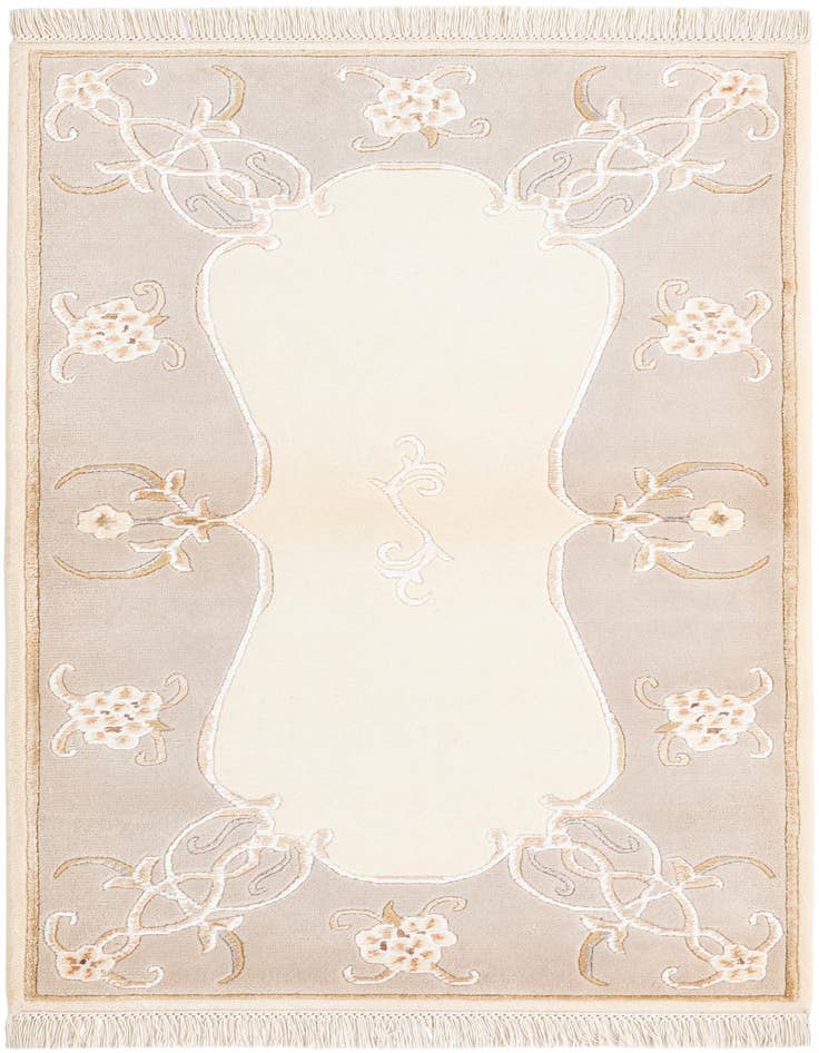 Detail image of 2' 9 x 5' Hand Knotted Darya Rug
