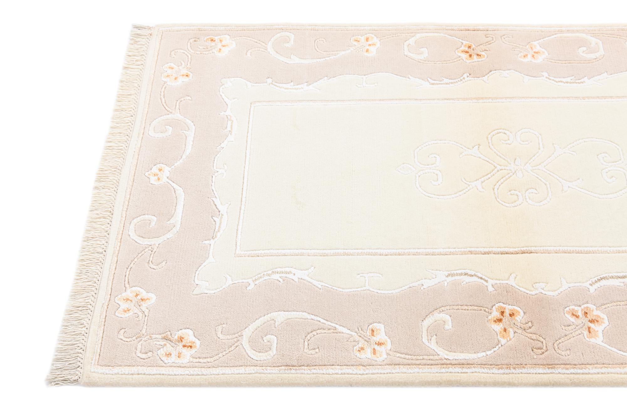 2' 9 x 5' 2 Hand Knotted Darya Wool Rug