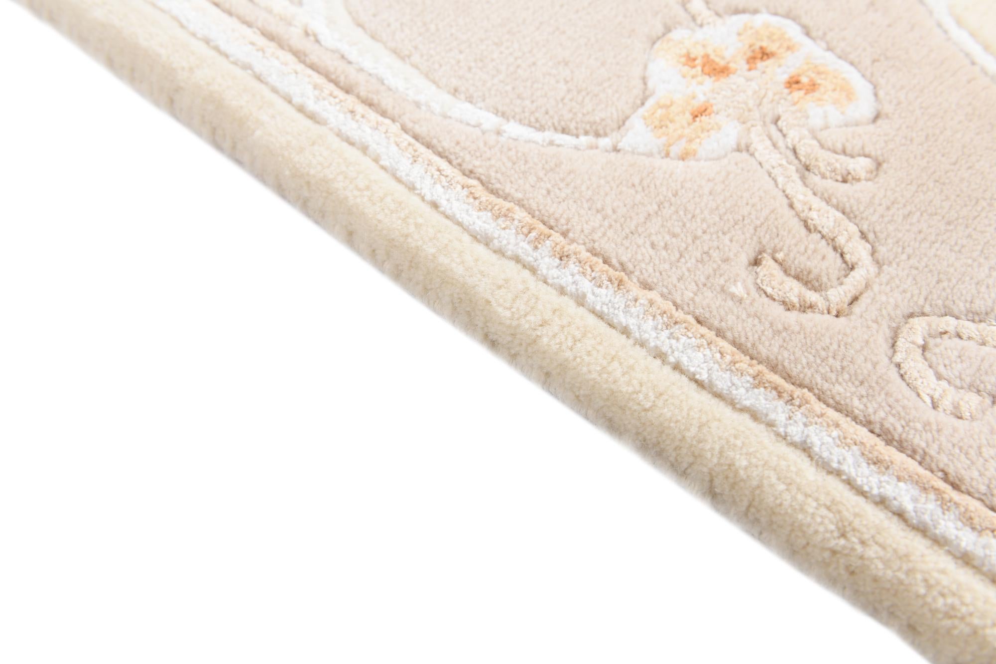 2' 9 x 5' 2 Hand Knotted Darya Wool Rug