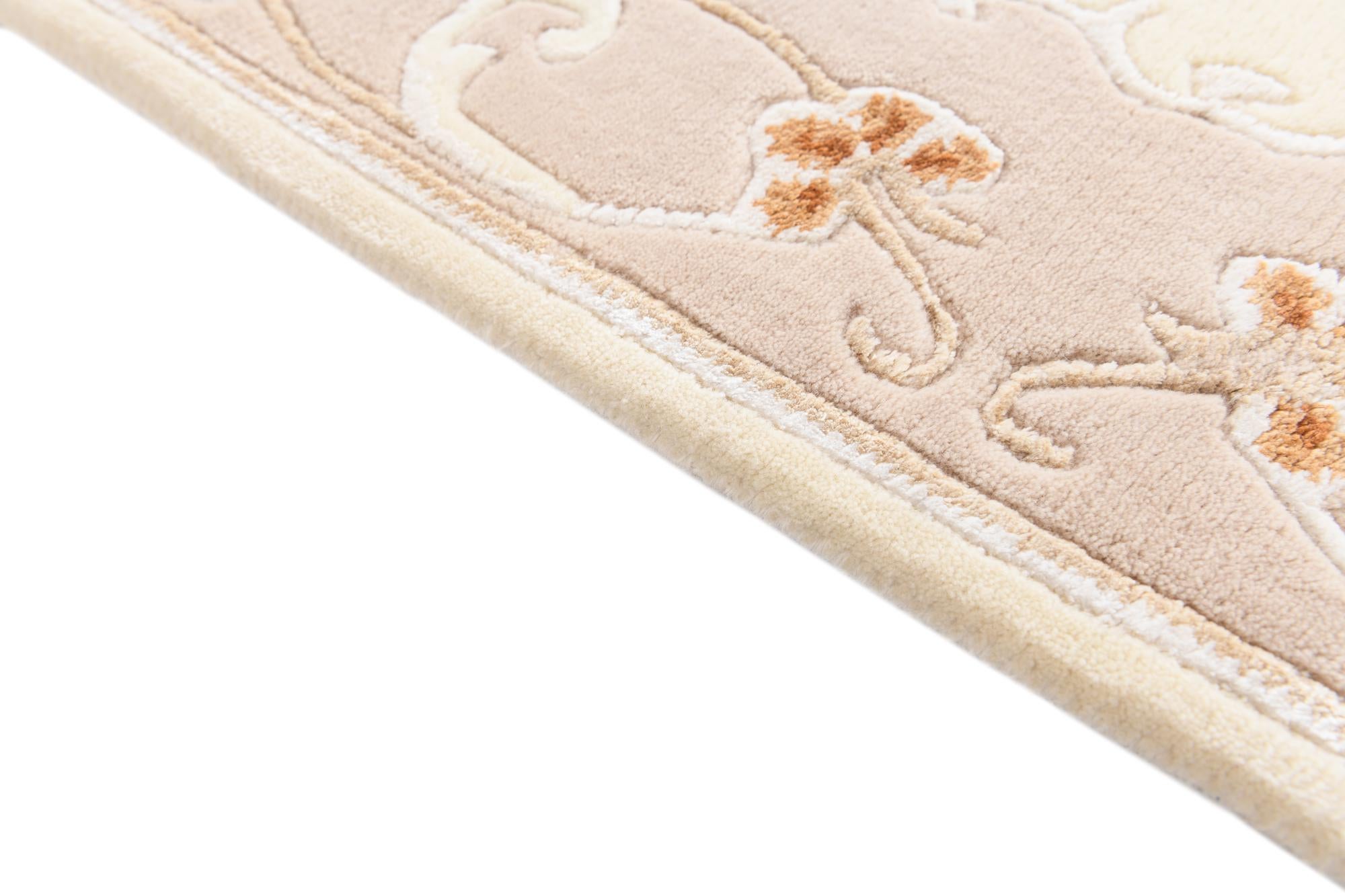 2' 9 x 4' 11 Hand Knotted Darya Wool Rug