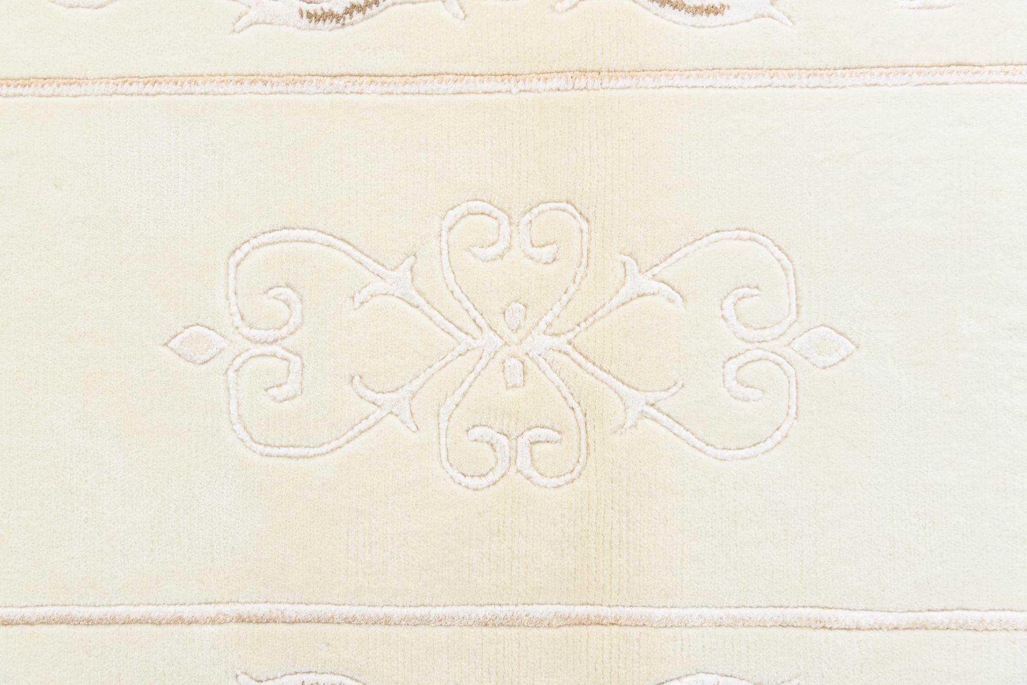 2' 9 x 4' 11 Hand Knotted Darya Wool Rug