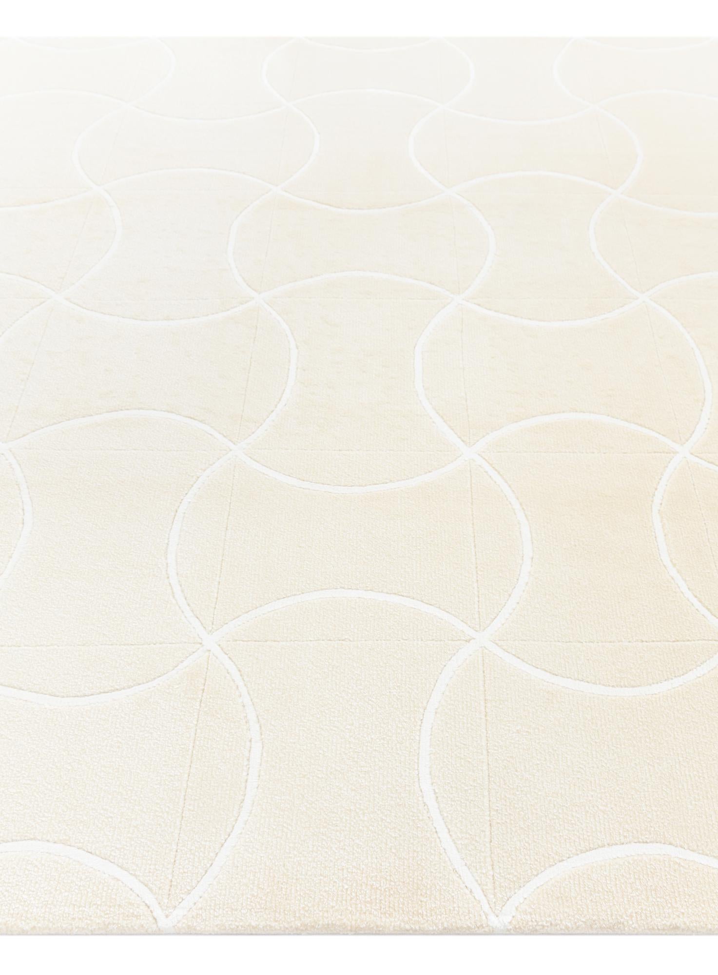 6' 7 x 10' Hand Knotted Darya Wool Rug