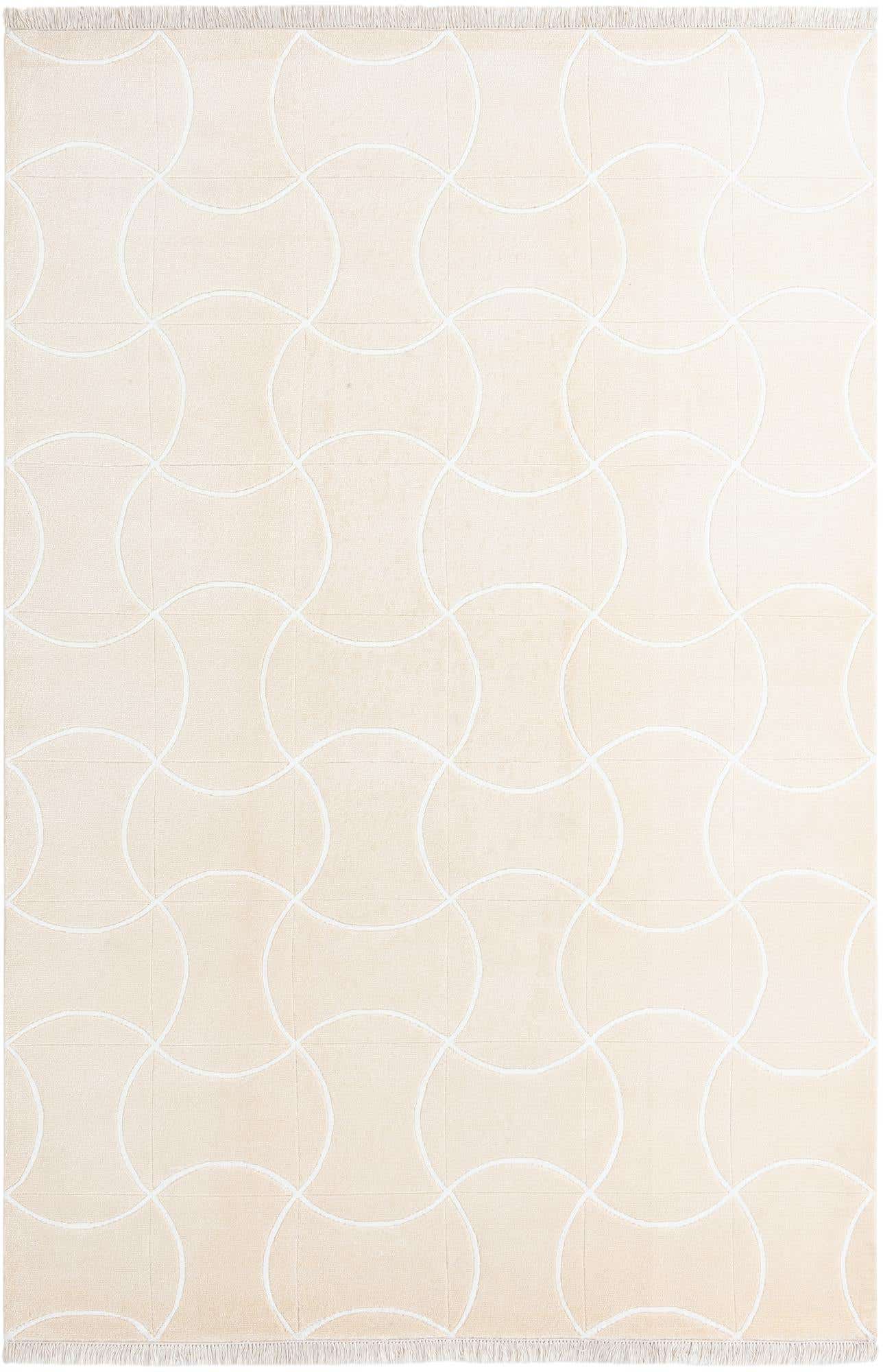 6' 7 x 10' Hand Knotted Darya Wool Rug