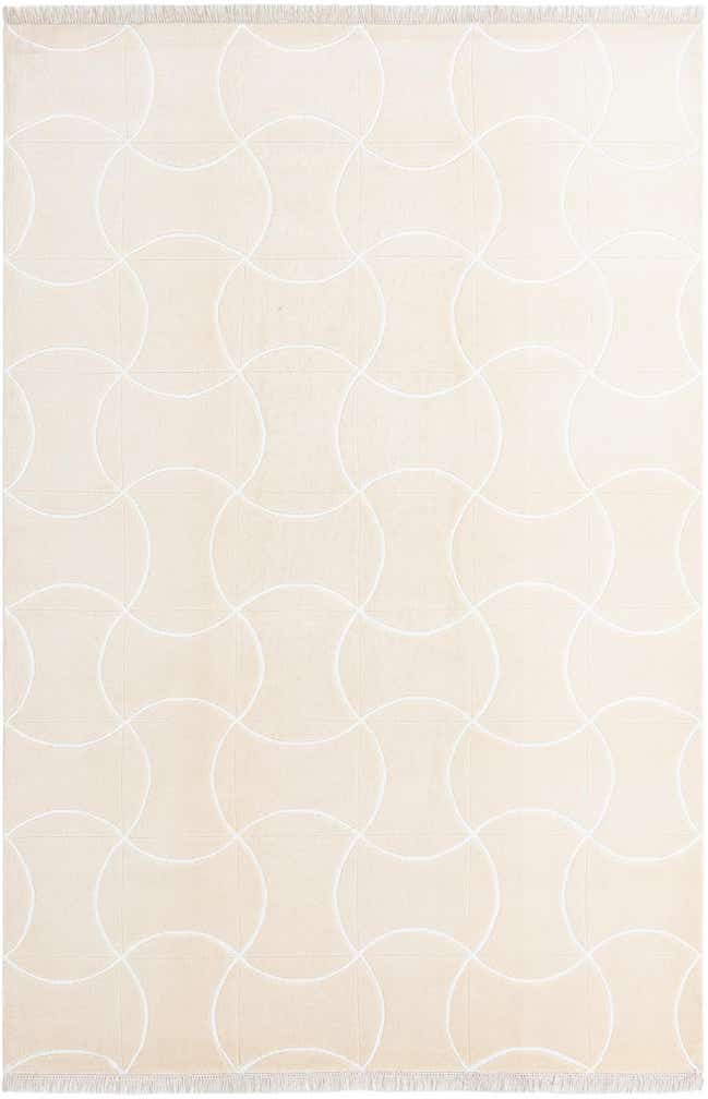 6' 7 x 10' Hand Knotted Darya Wool Rug