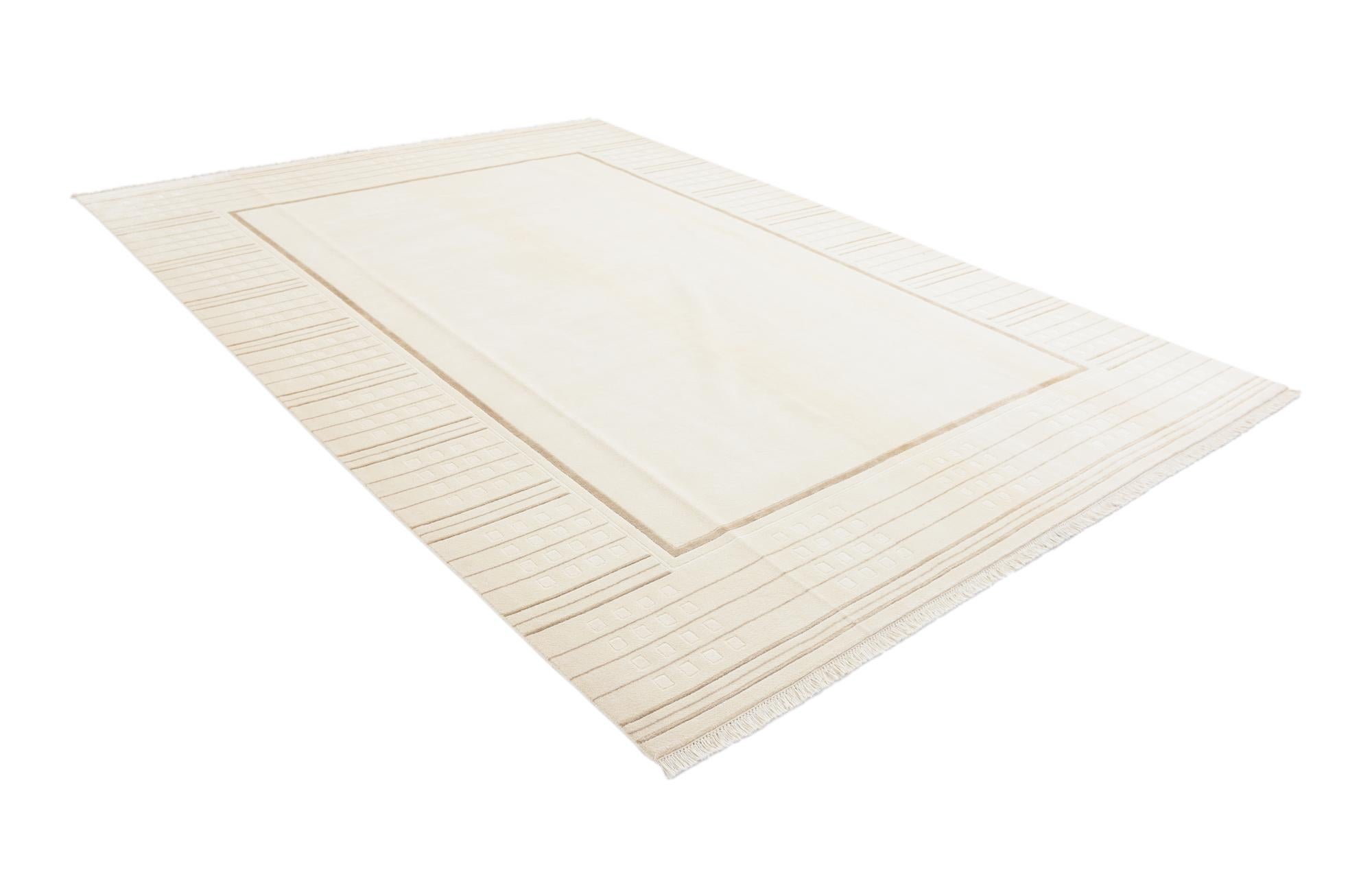 8' 2 x 11' 6 Hand Knotted Darya Wool Rug