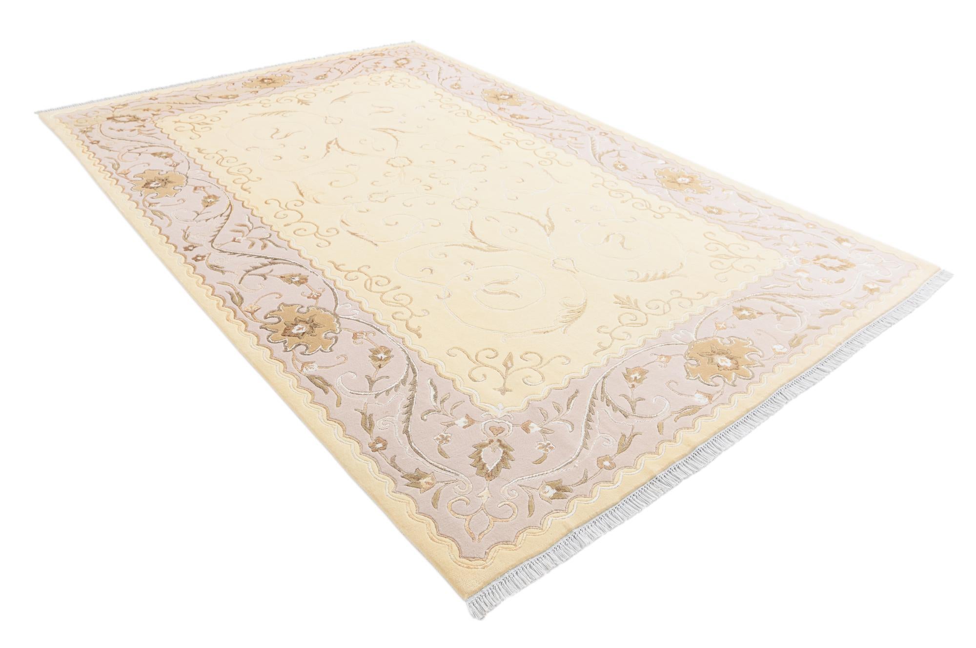 6' 8 x 9' 10 Hand Knotted Darya Rug