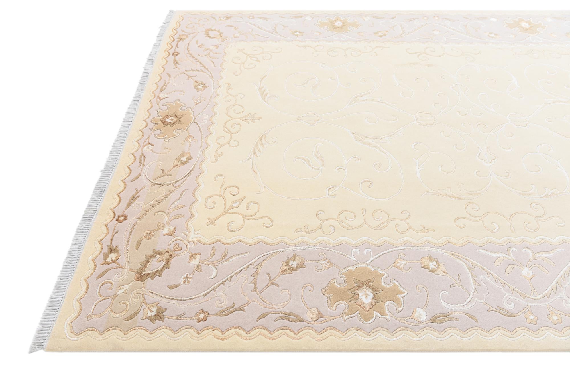 6' 8 x 9' 10 Hand Knotted Darya Rug
