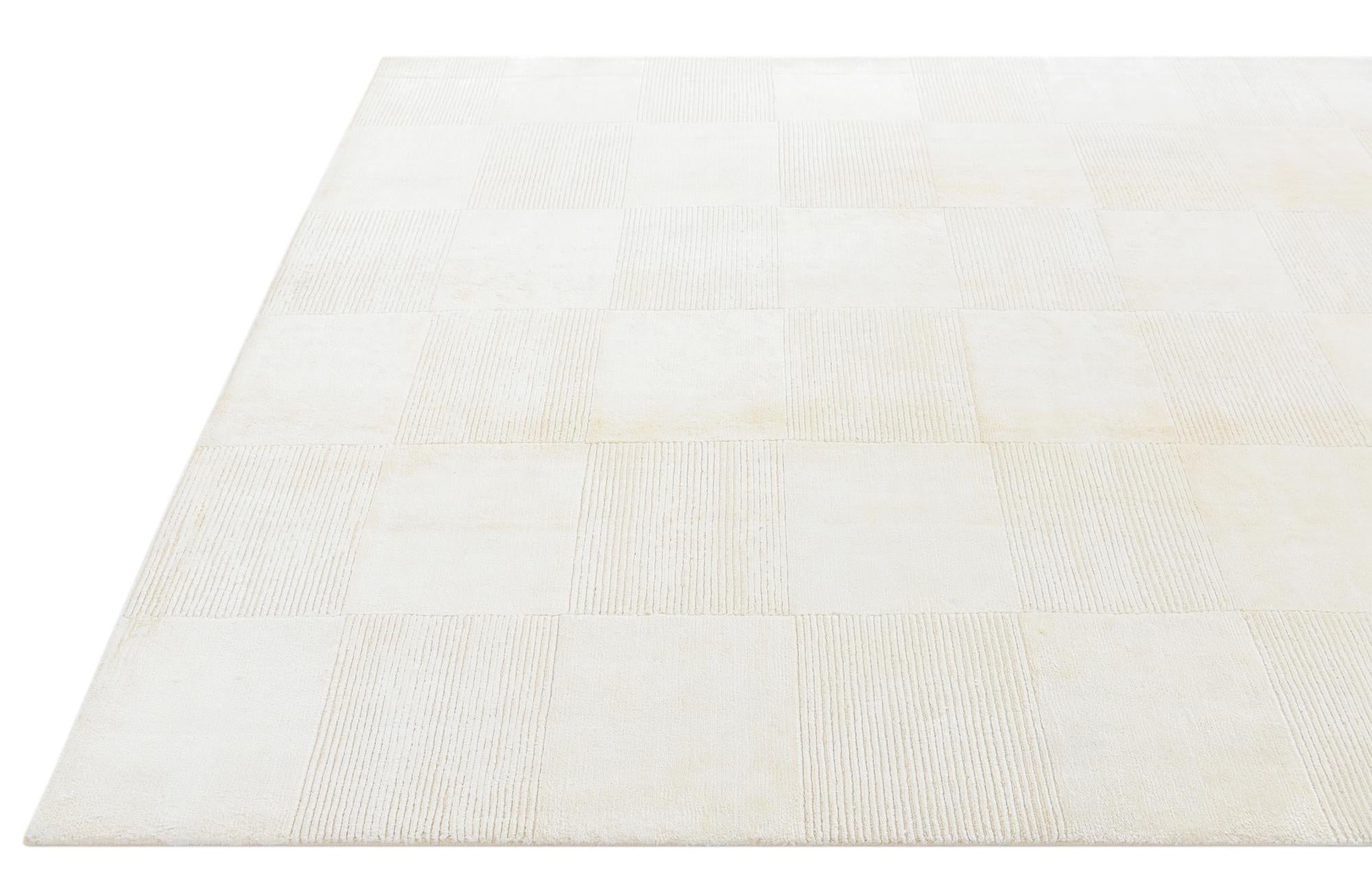 6' 7 x 9' 7 Hand Knotted Darya Wool Rug