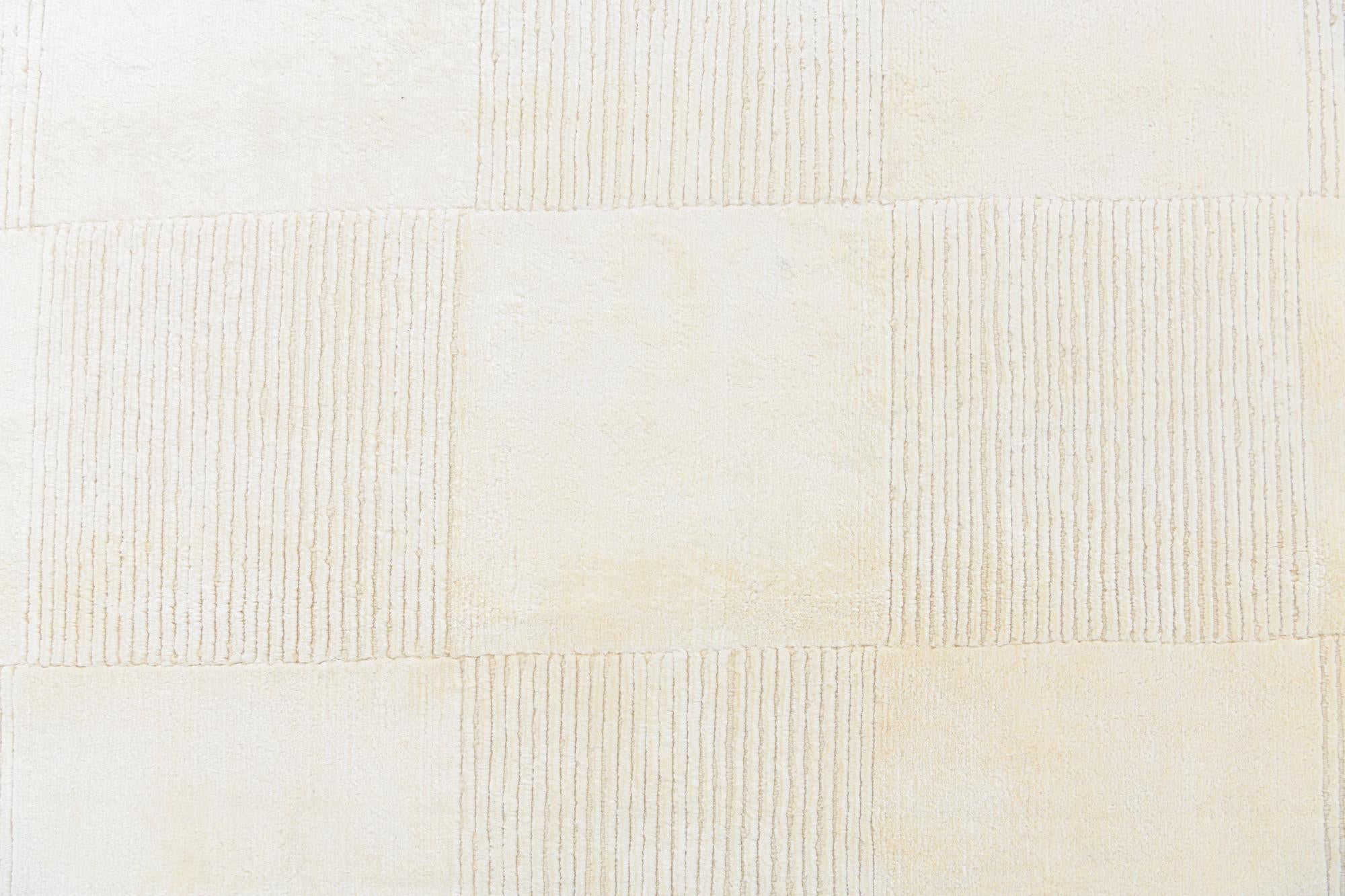 6' 7 x 9' 7 Hand Knotted Darya Wool Rug