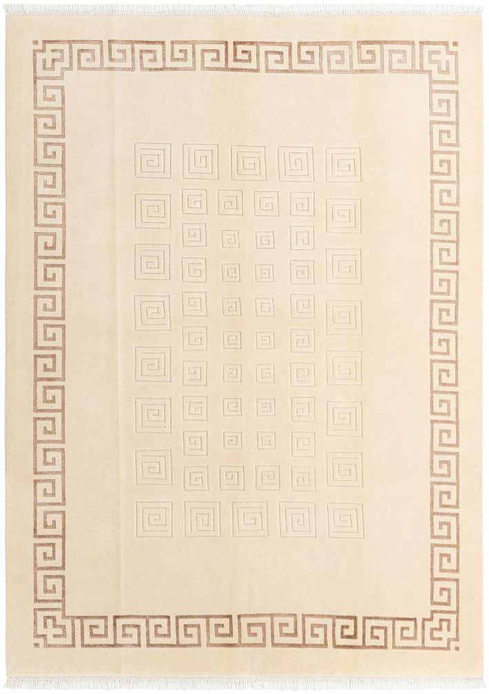 6' 8 x 9' 4 Hand Knotted Darya Wool Rug