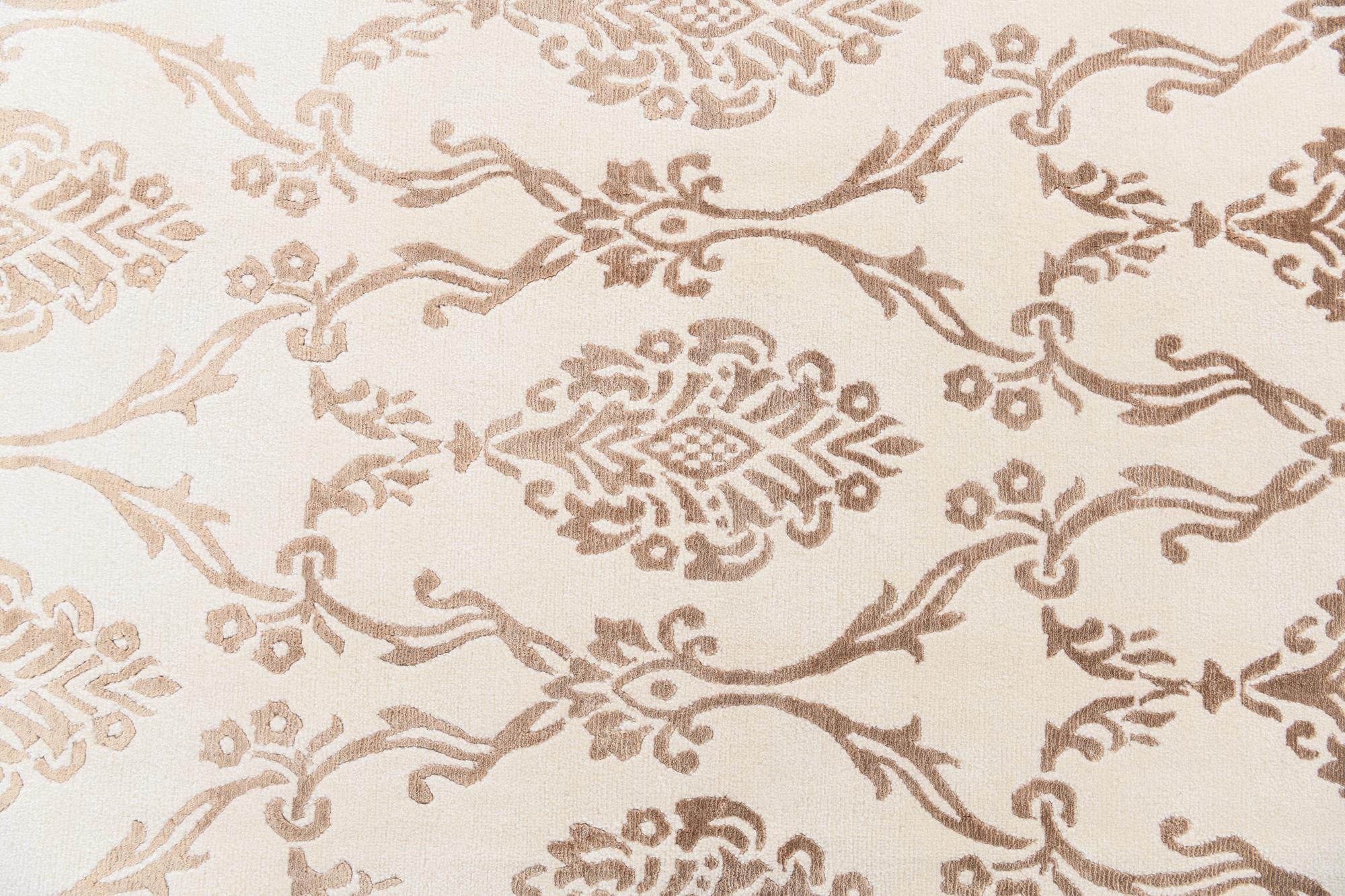 6' 8 x 10' Hand Knotted Darya Wool Rug