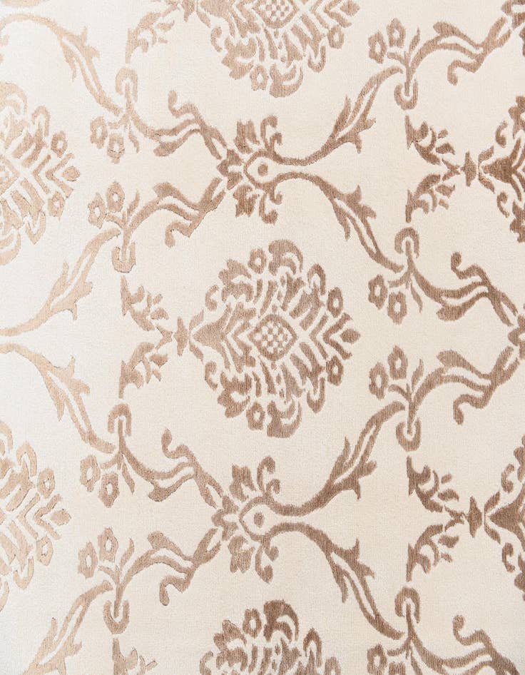 Detail image of 6' 8 x 10'  Hand Knotted Darya Wool Rug