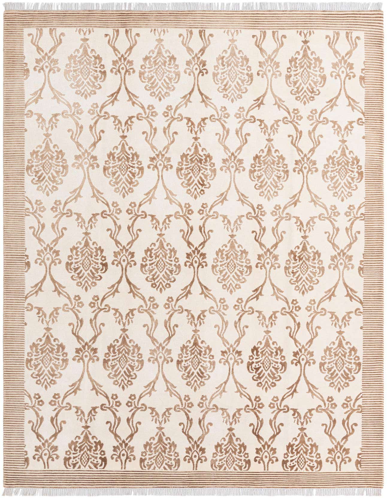 6' 8 x 10' Hand Knotted Darya Wool Rug