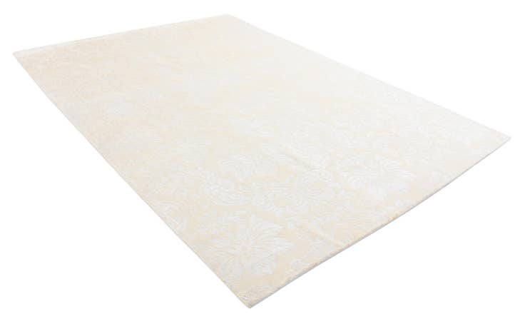 Detail image of 6' 9 x 9' 11 Hand Knotted Darya Wool Rug